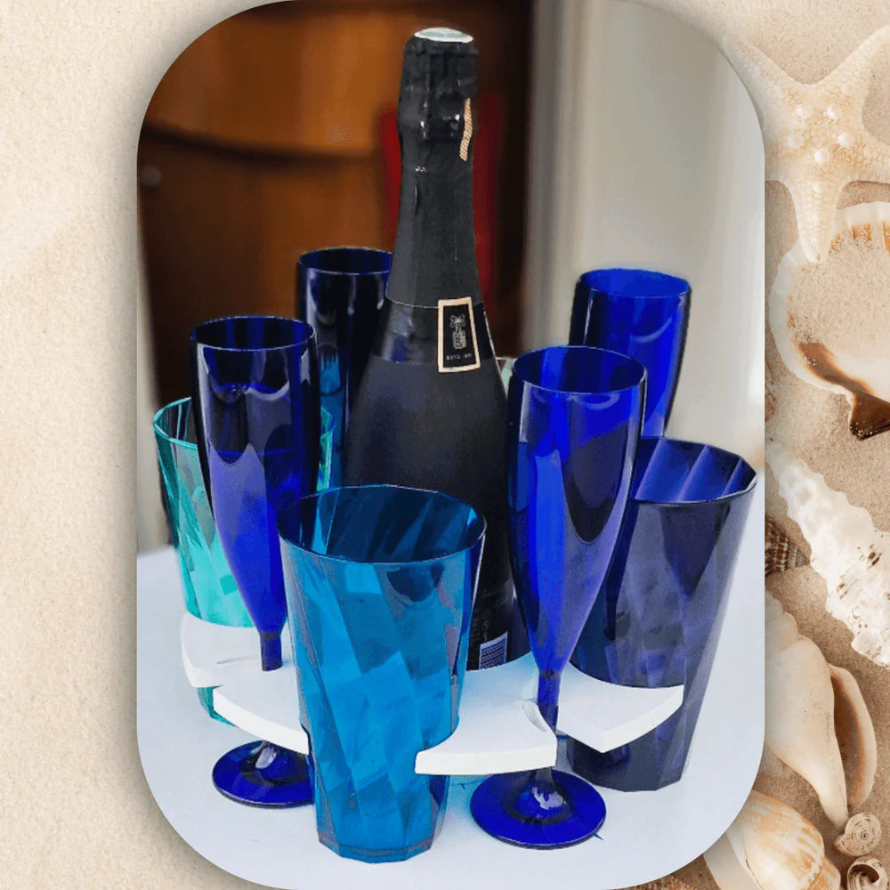 Boat Bar Bundle™ | Table-Mounted Drink Holder & Boat Bar System (BBB1)