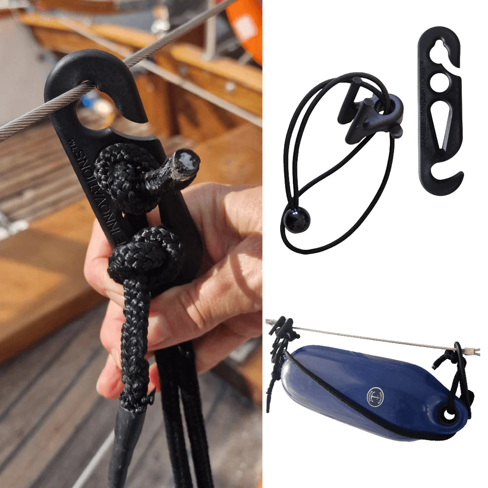 Fender Mate® Slider Bundle | Wire Fender Adjuster & Hanging System (FMB1)