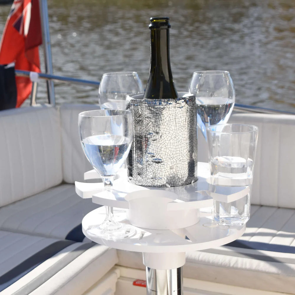 Boat Bar Bundle™ | Table-Mounted Drink Holder & Boat Bar System (BBB1)