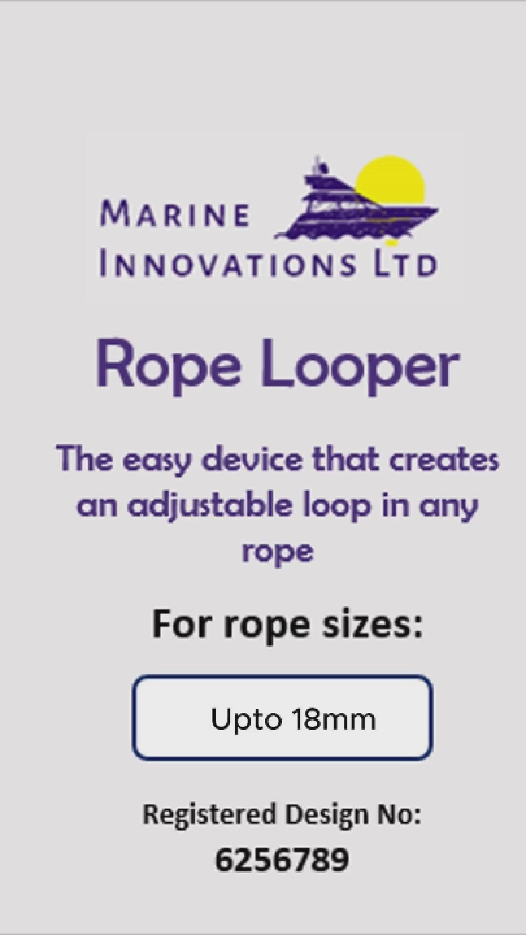 Adjustable Rope Looper™ | High-Strength Rope Loop & Tensioning Tool (1.2T) (RL1)